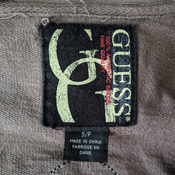Guess skull zip sweatshirt - Picture 4 of 6